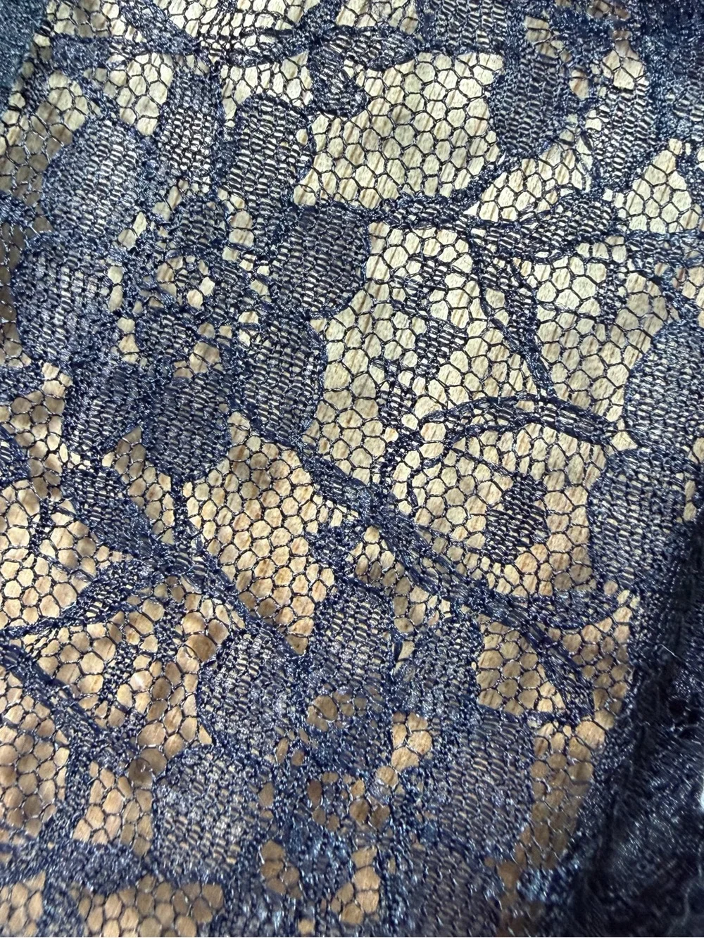Boohoo Black Satin Lace-Panel Sleep Shorts - Picture 8 of 9